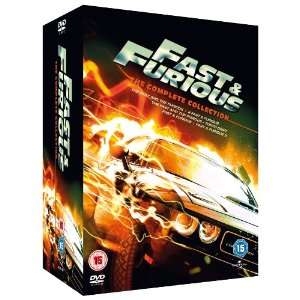 Fast & Furious - The Complete Collection (1-5 Box Set) [DVD] >>>No Waiting<<<